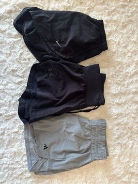 Bundle of 3 shorts. Nike, Under Armor, adidas